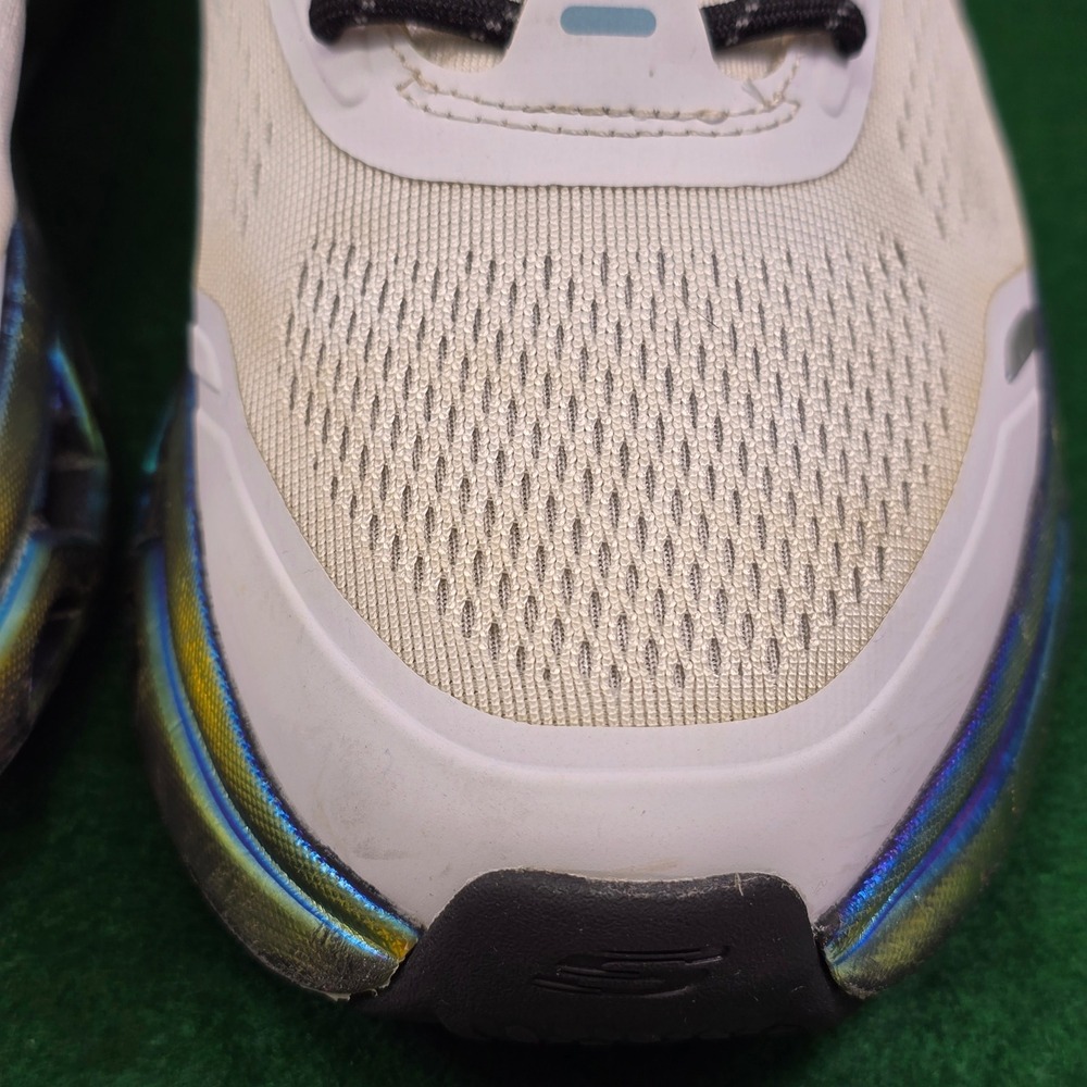 Skechers Slip-ins Glide-Step Altus Sneakers Mens 9 White Iridescent 232923 Mesh - Picture 11 of 14